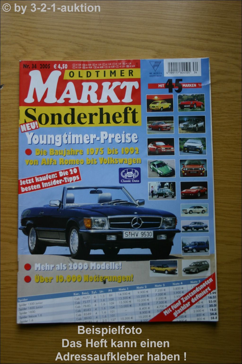 Oldtimer Markt Sonderheft 34 2005 Youngtimer Preise | eBay