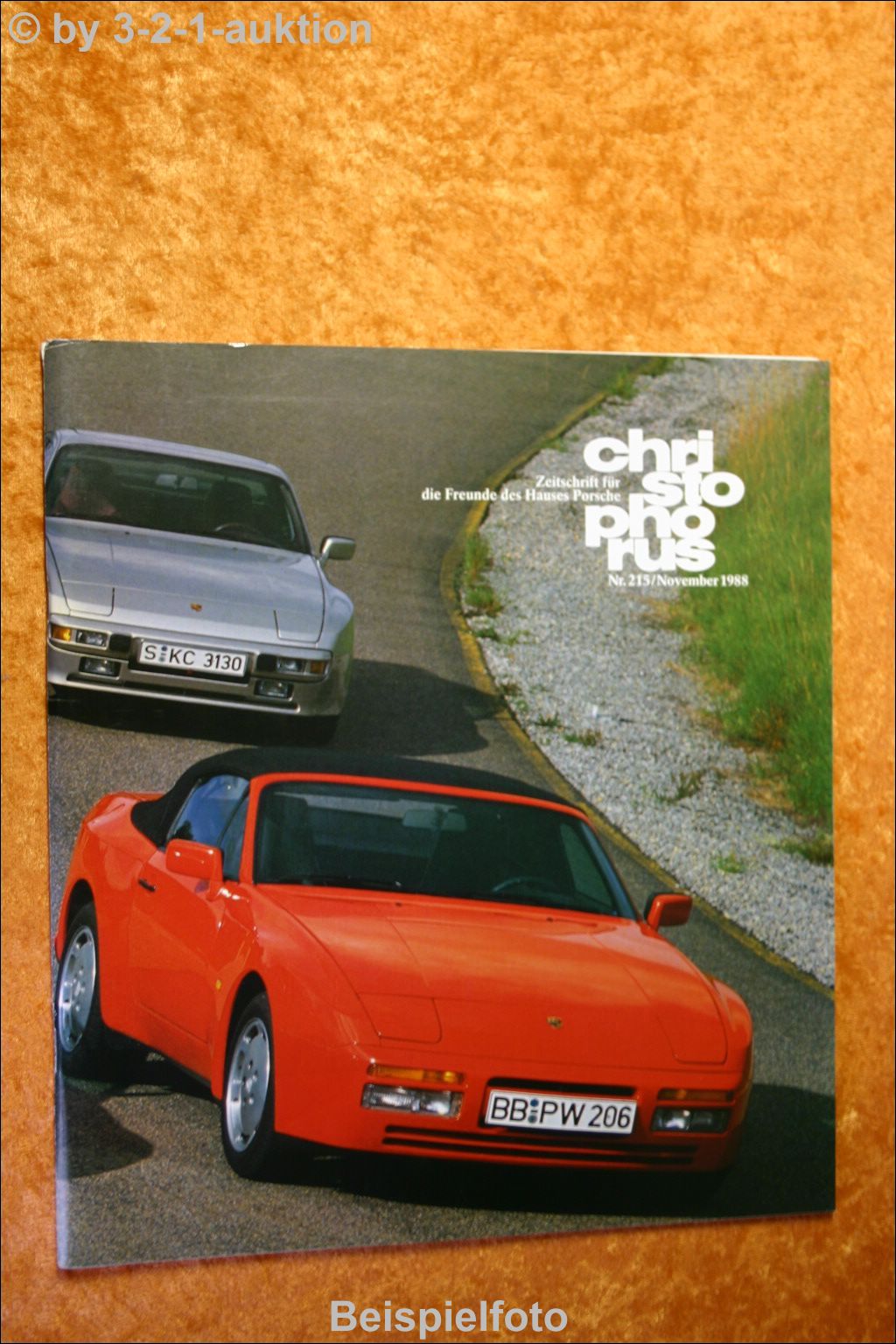 Porsche Christophorus Nr. 215 Porsche 944 S + 962 C