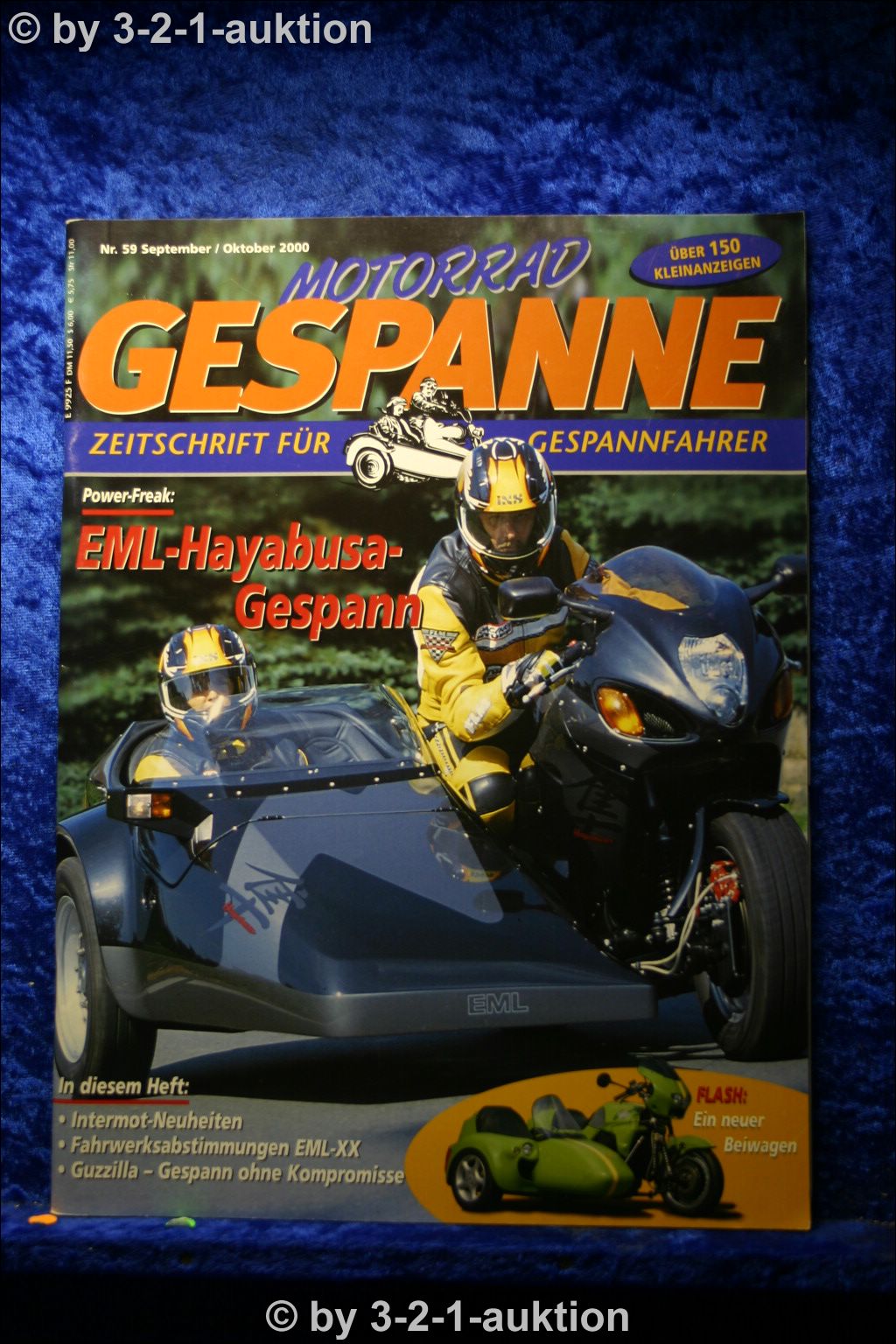 Motorrad Gespanne Nr.59 Hayabusa Harley VL Gespann