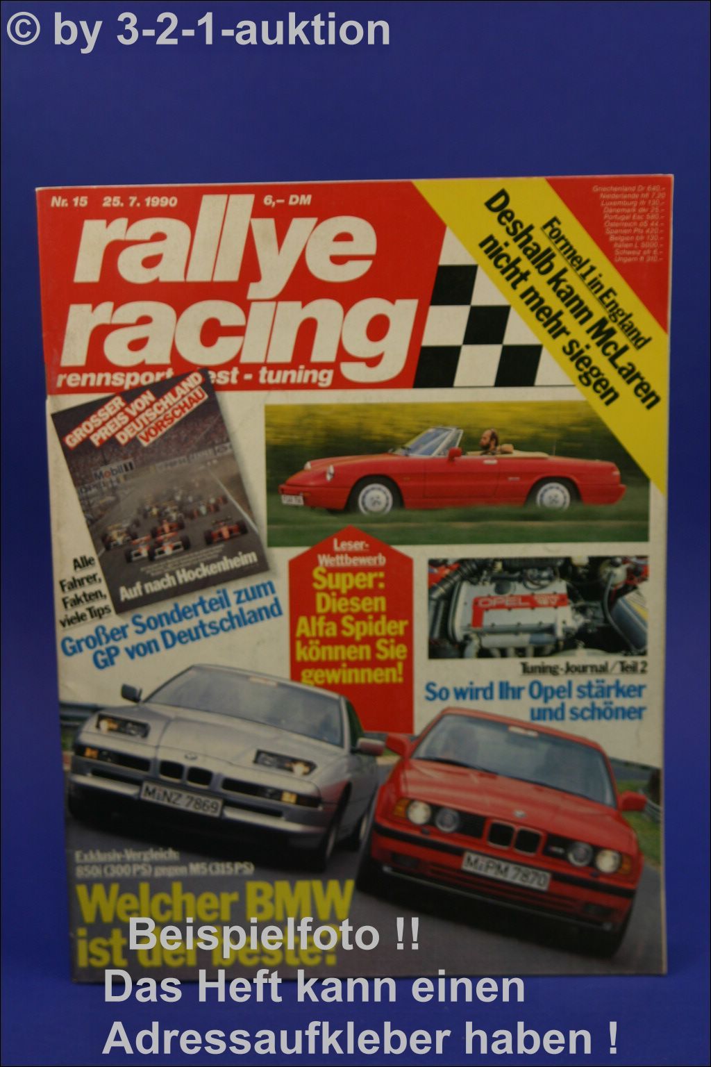 Rally Racing 15 90 Bmw M5 850i Aston Martin Virage Ebay